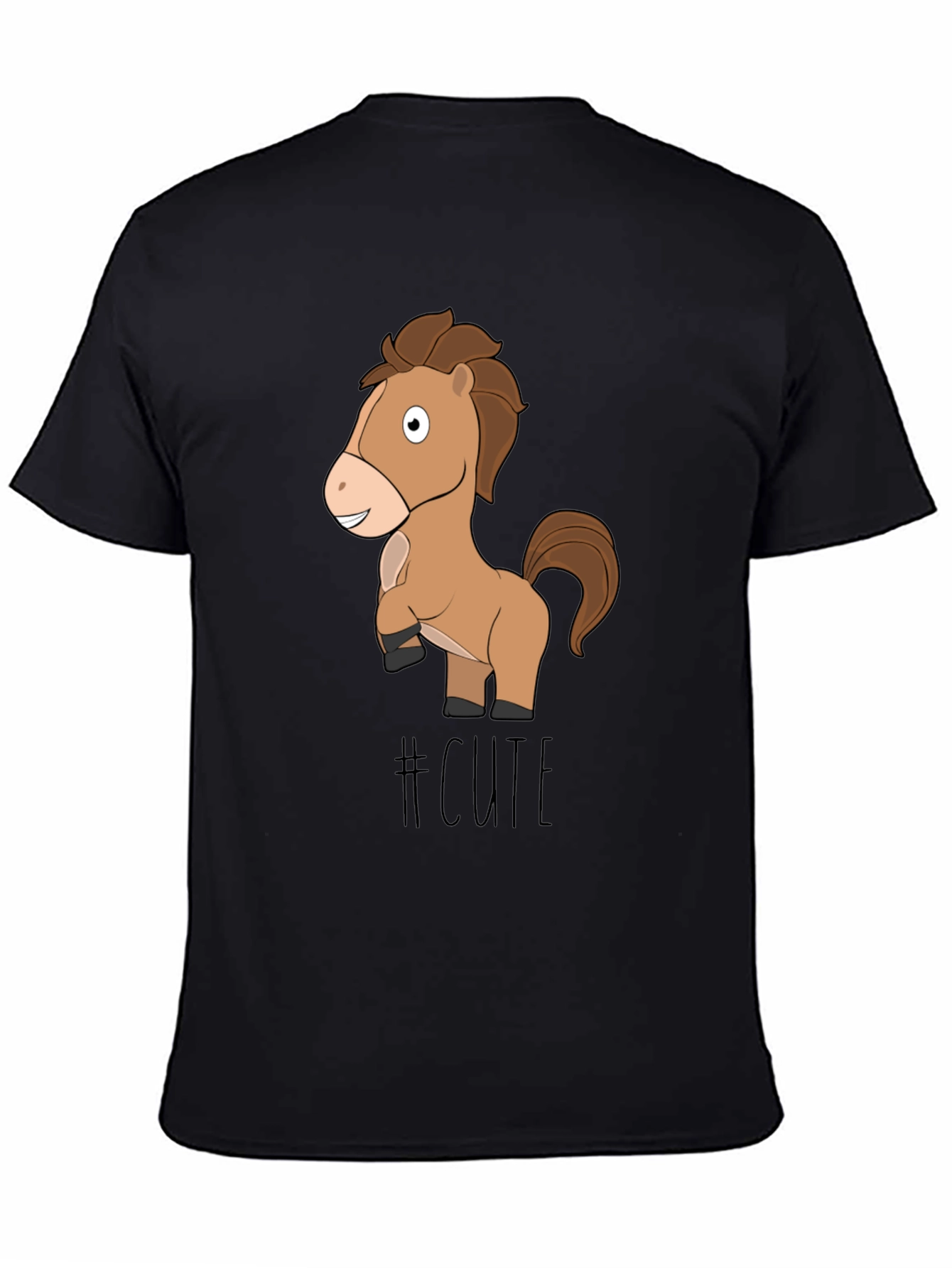 Cute Horse T-Shirt - Fun Animal Graphic Tee