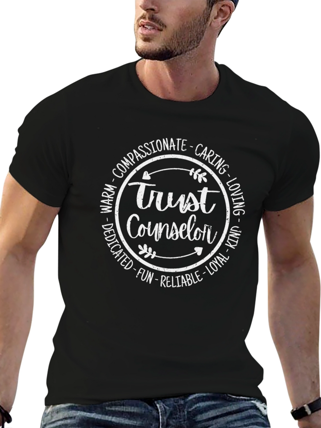 Trust Counselor T-Shirt - Compassionate Caring Loving