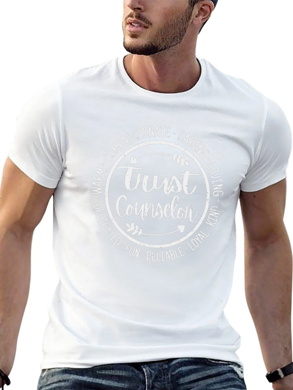 Trust Counselor T-Shirt - Compassionate Caring Loving