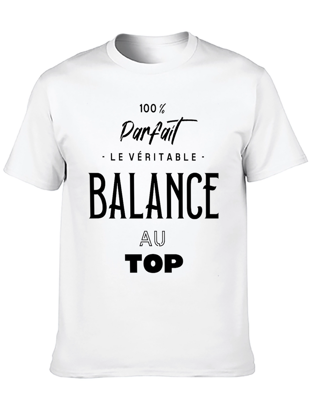 100% Parfait T-Shirt - Unique Balance Top Design