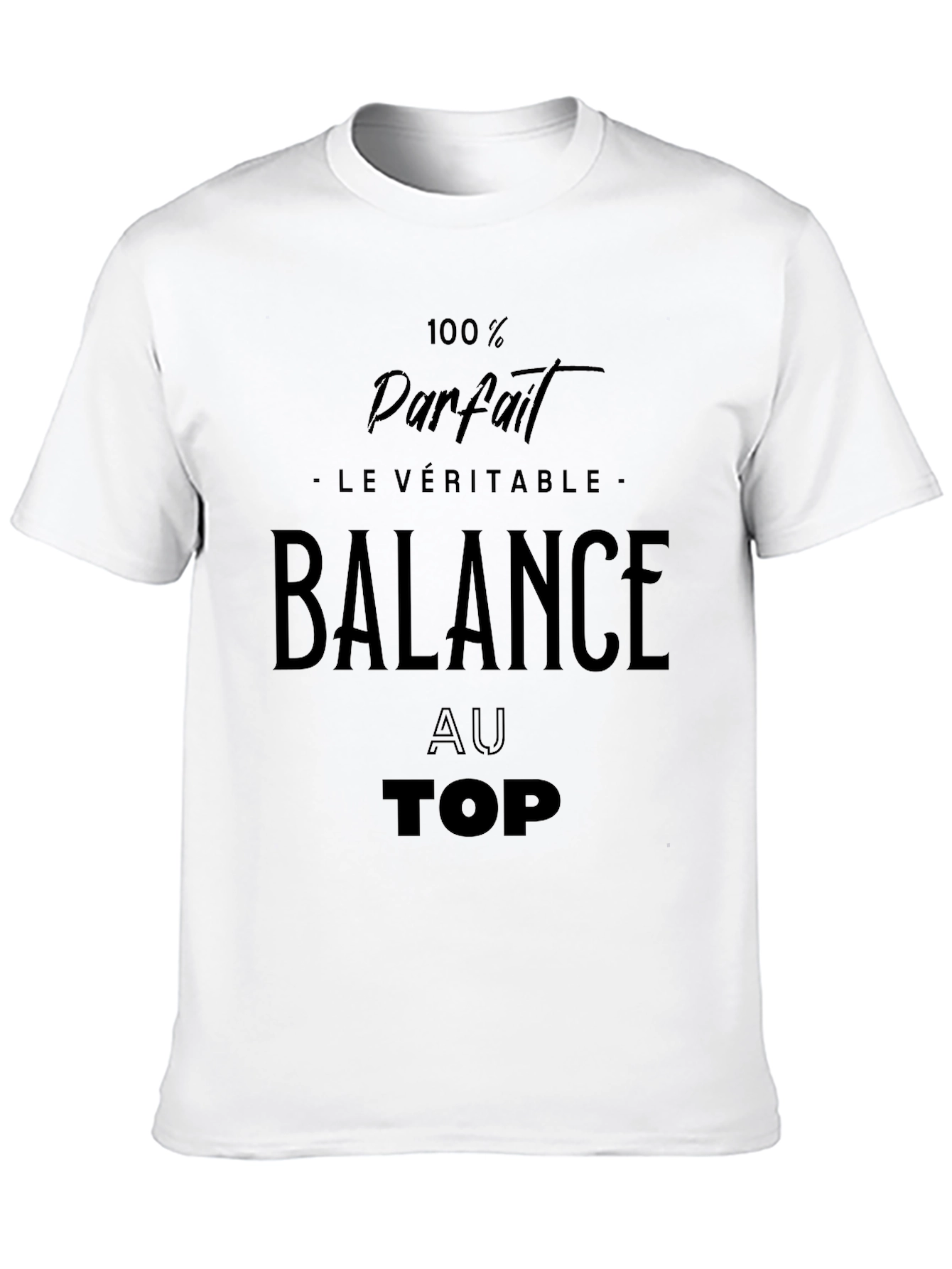 100% Parfait T-Shirt - Unique Balance Top Design