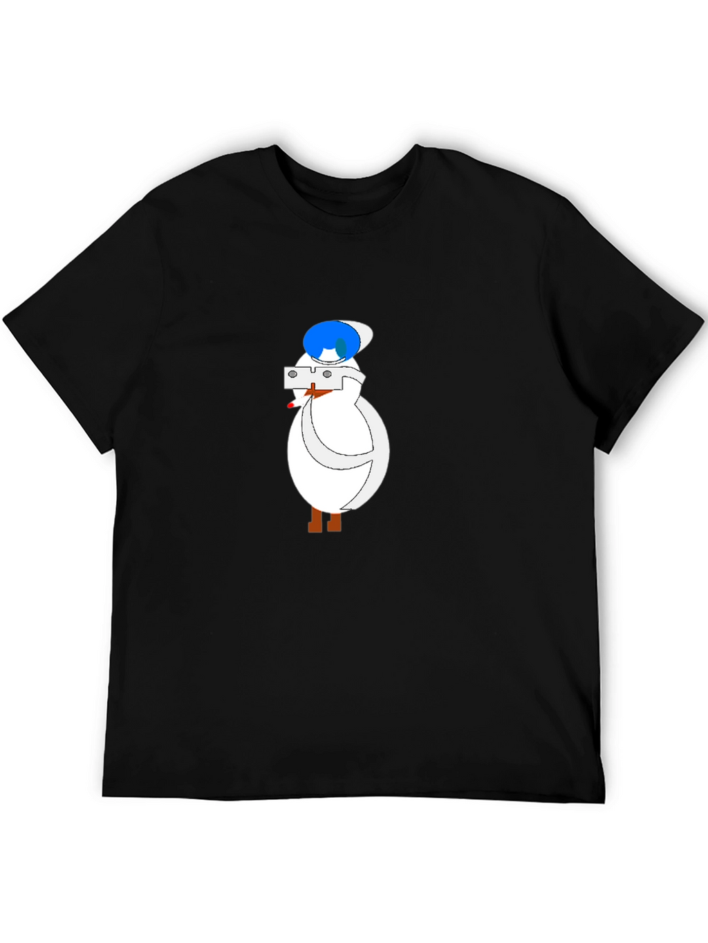 Novelty Cartoon Duck T-Shirt