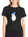 Novelty Cartoon Duck T-Shirt