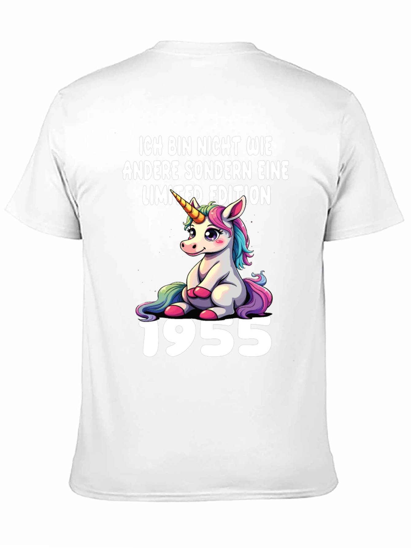 Unicorn Limited Edition 1955 Birthday T-Shirt
