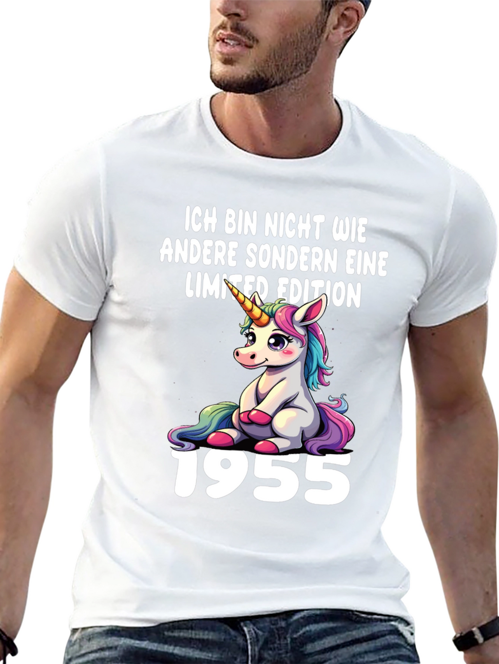 Unicorn Limited Edition 1955 Birthday T-Shirt