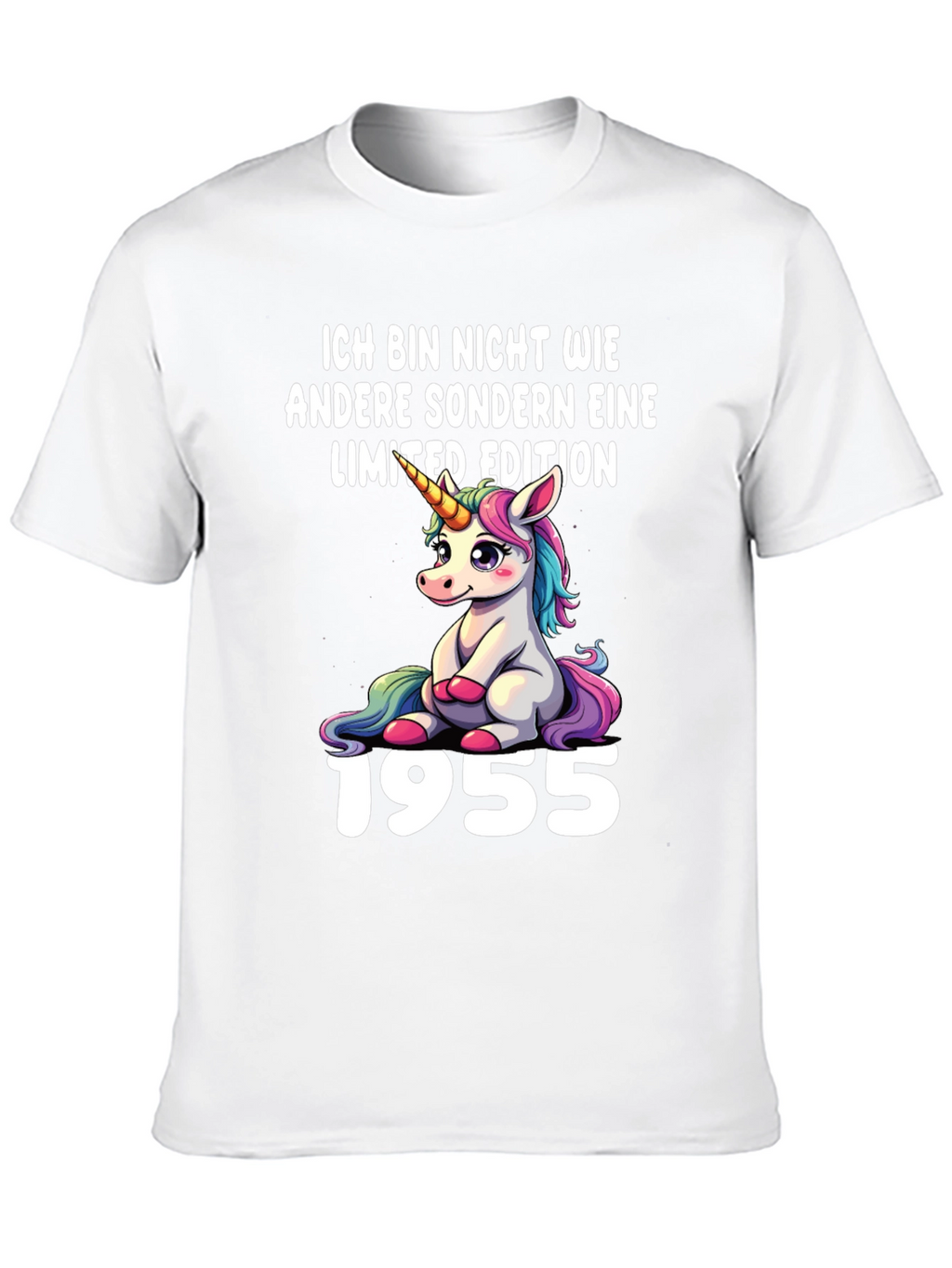 Unicorn Limited Edition 1955 Birthday T-Shirt