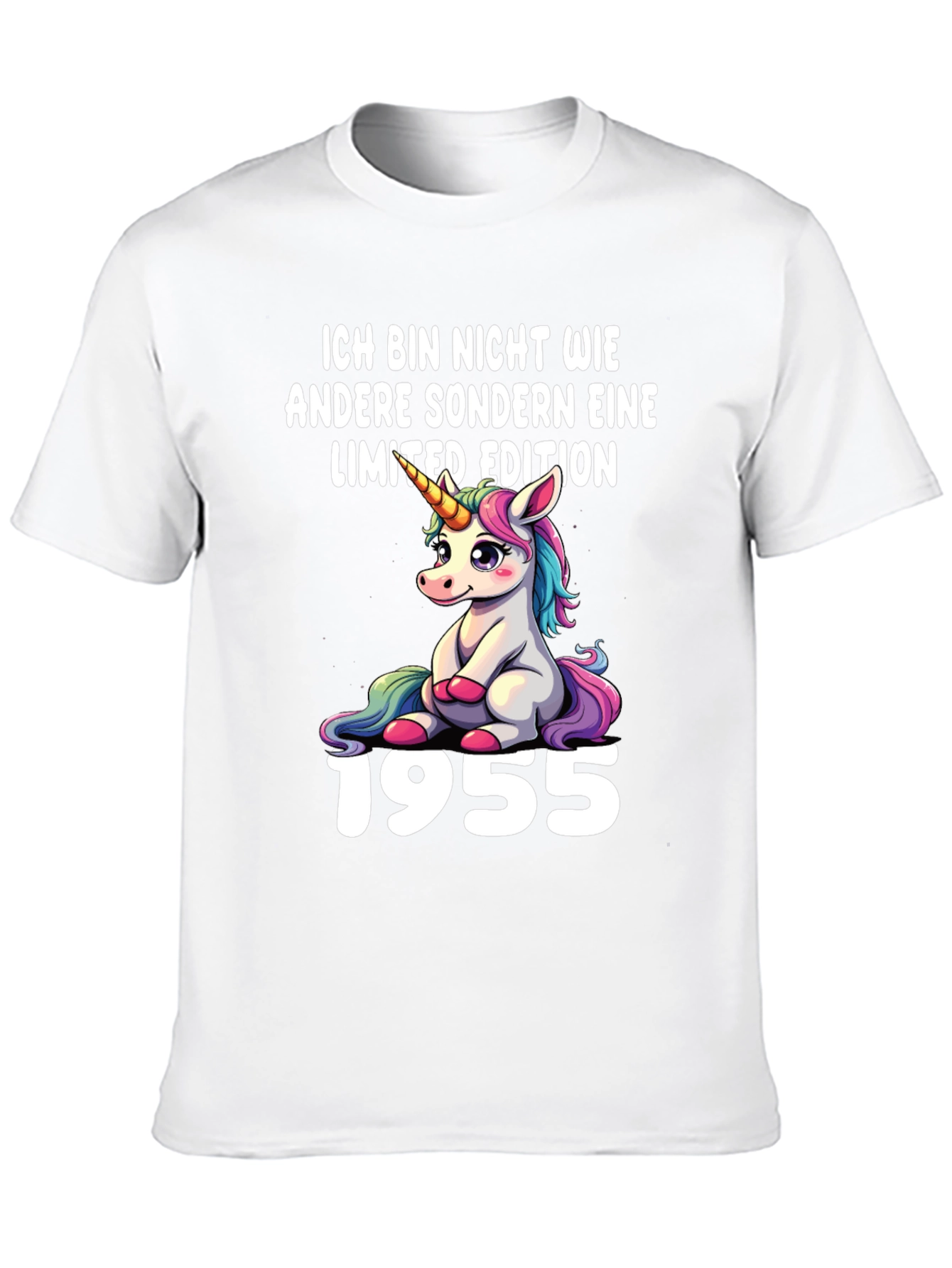 Unicorn Limited Edition 1955 Birthday T-Shirt