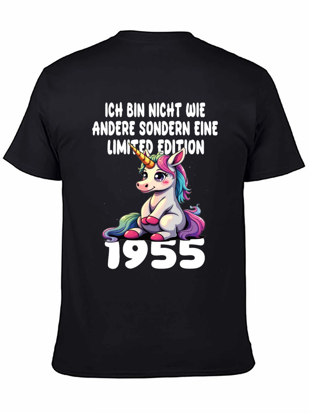 Unicorn Limited Edition 1955 Birthday T-Shirt