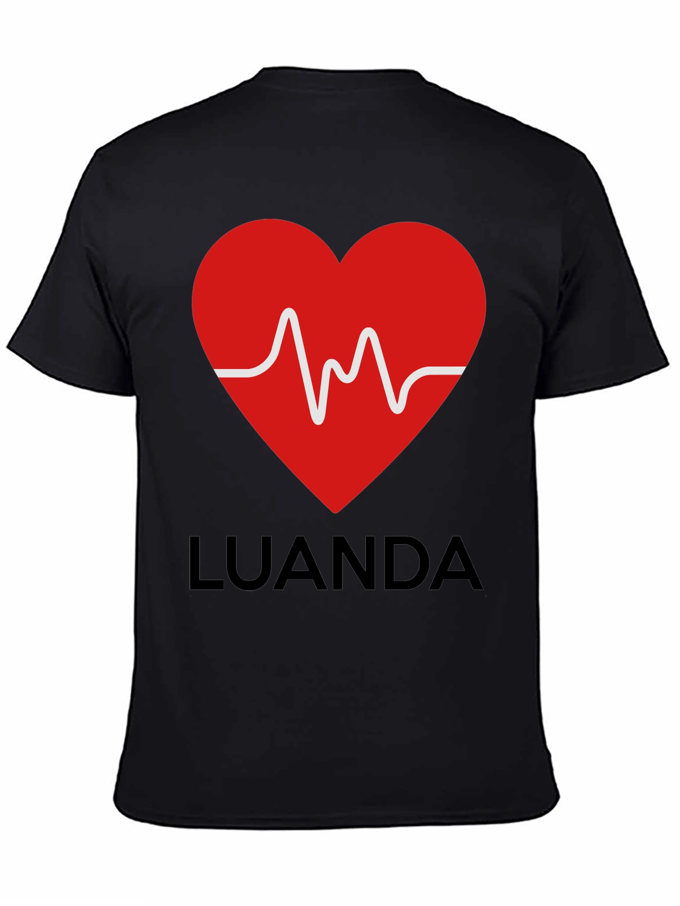 Luanda Heartbeat Graphic T-Shirt - Stylish & Unique