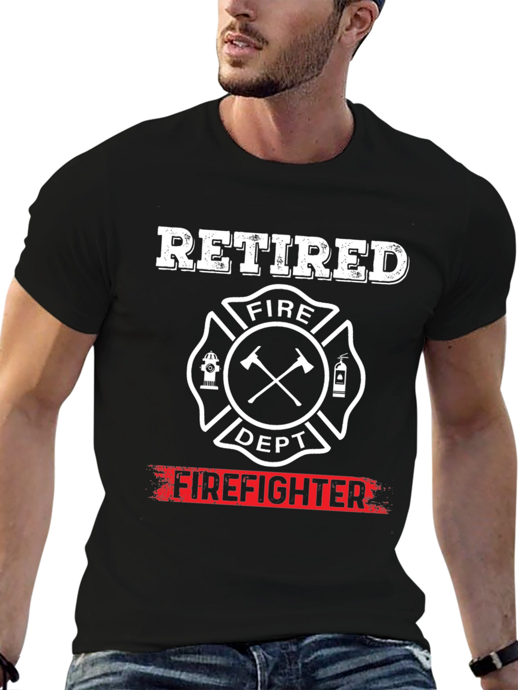 Retired Firefighter T-Shirt