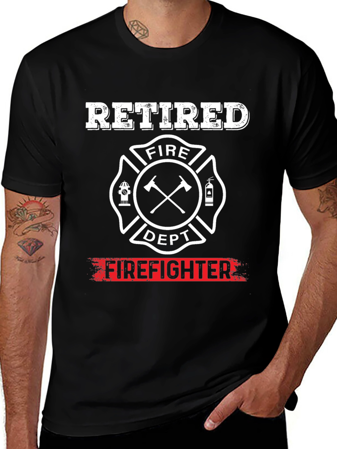 Retired Firefighter T-Shirt