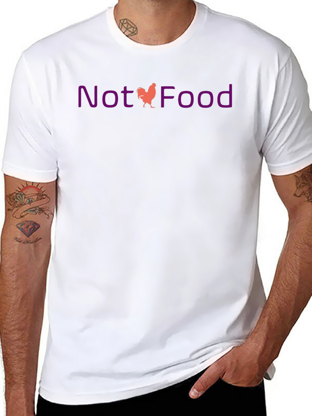 Not a Food Novelty Graphic T-Shirt