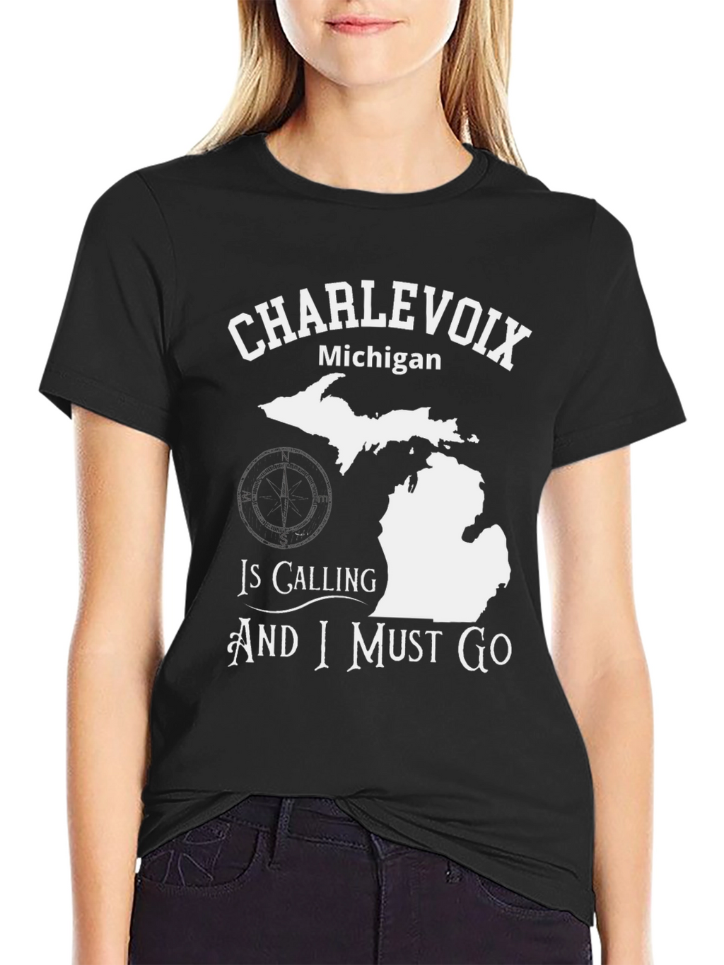 Charlevoix Michigan T-Shirt Travel Tee