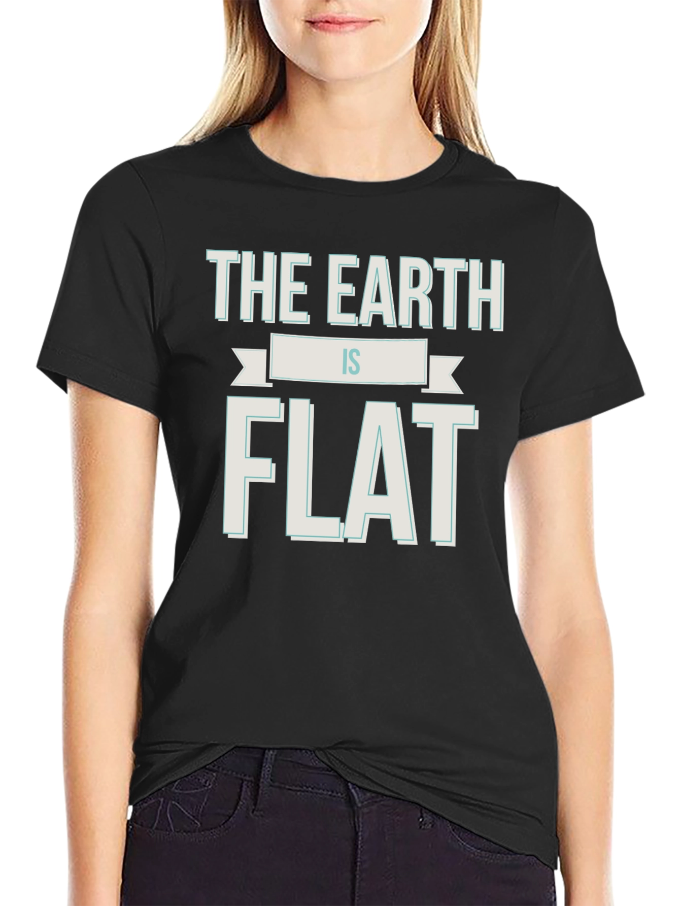 Flat Earth T-Shirt - Funny Conspiracy Theory Tee