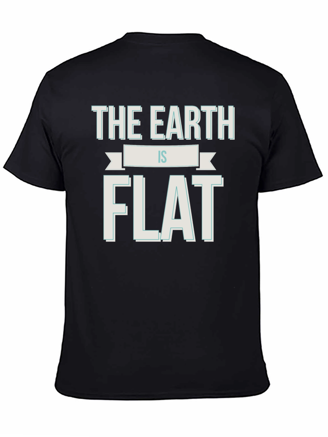 Flat Earth T-Shirt - Funny Conspiracy Theory Tee