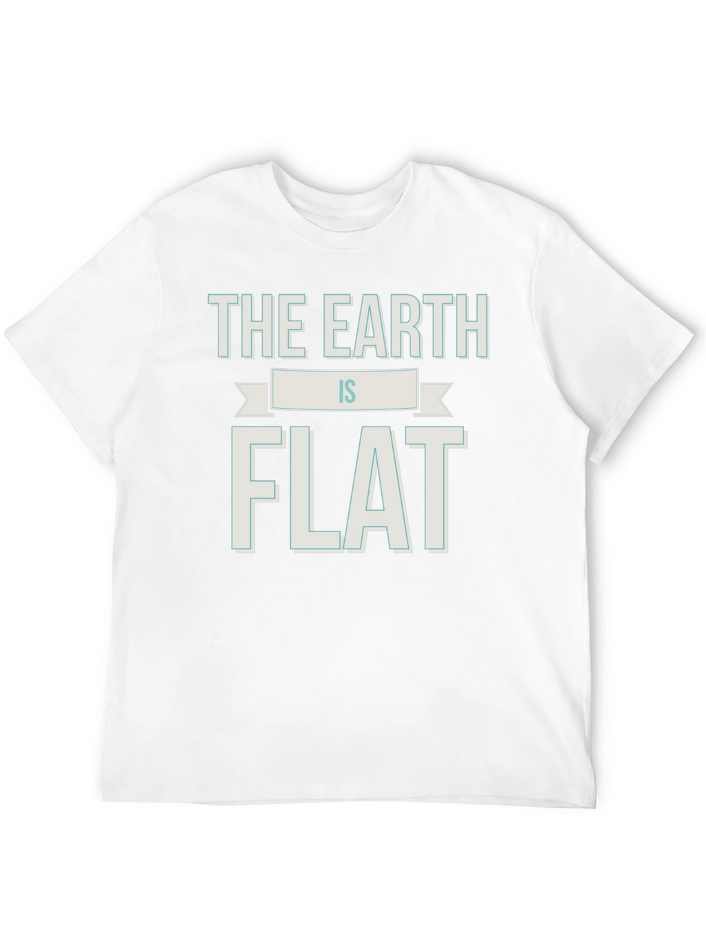 Flat Earth T-Shirt - Funny Conspiracy Theory Tee