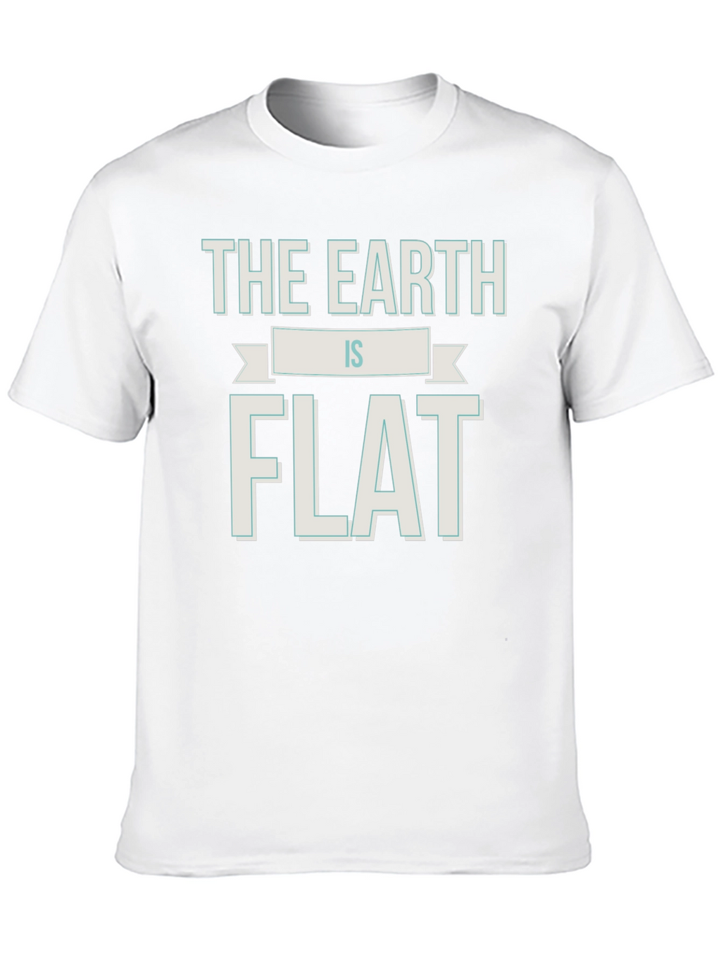 Flat Earth T-Shirt - Funny Conspiracy Theory Tee