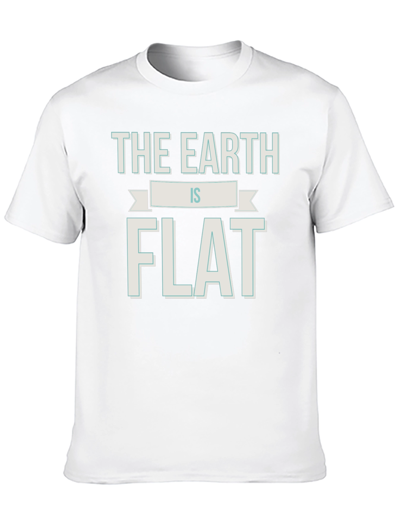 Flat Earth T-Shirt - Funny Conspiracy Theory Tee