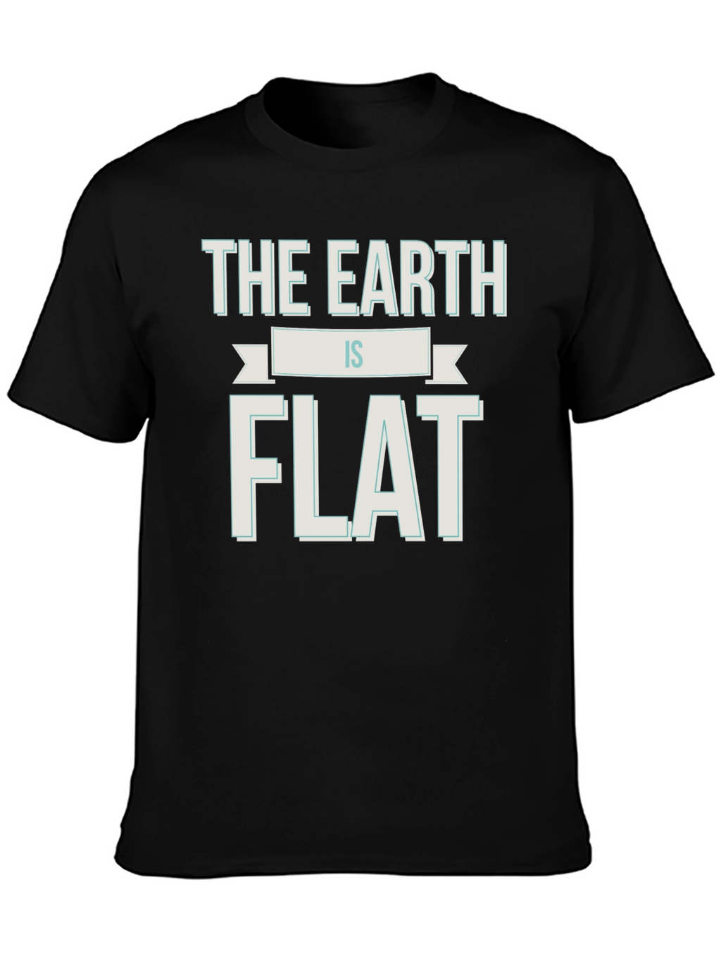 Flat Earth T-Shirt - Funny Conspiracy Theory Tee