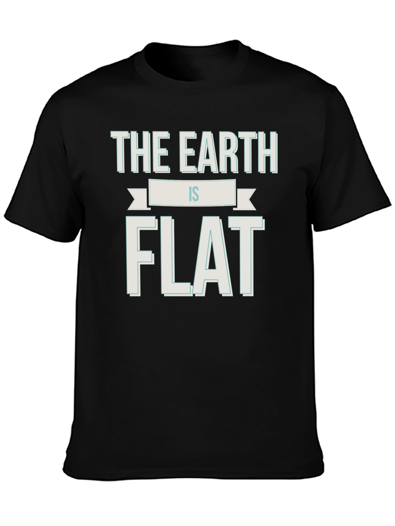 Flat Earth T-Shirt - Funny Conspiracy Theory Tee