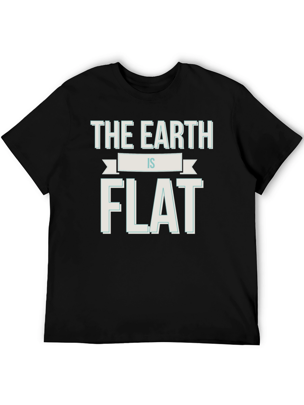 Flat Earth T-Shirt - Funny Conspiracy Theory Tee