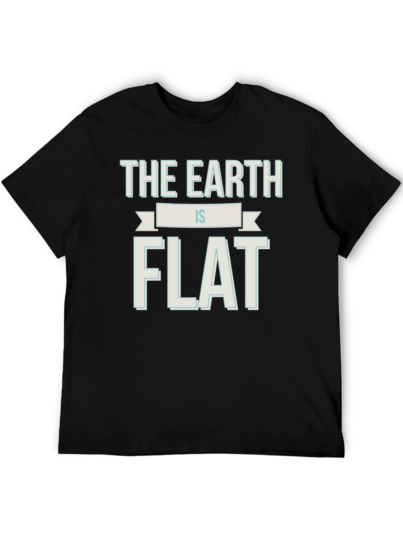 Flat Earth T-Shirt - Funny Conspiracy Theory Tee