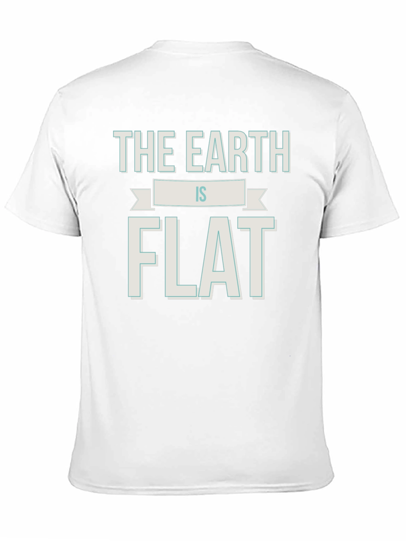 Flat Earth T-Shirt - Funny Conspiracy Theory Tee