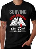 Surviving Social Distancing Book Lover T-Shirt