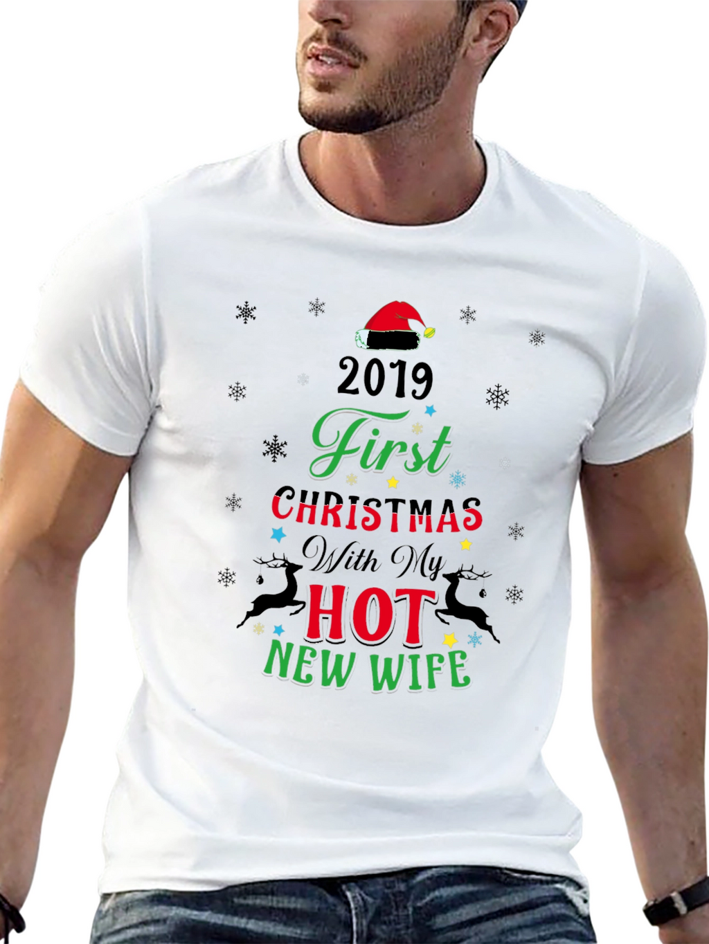 First Christmas With My Hot New Wife T-Shirt