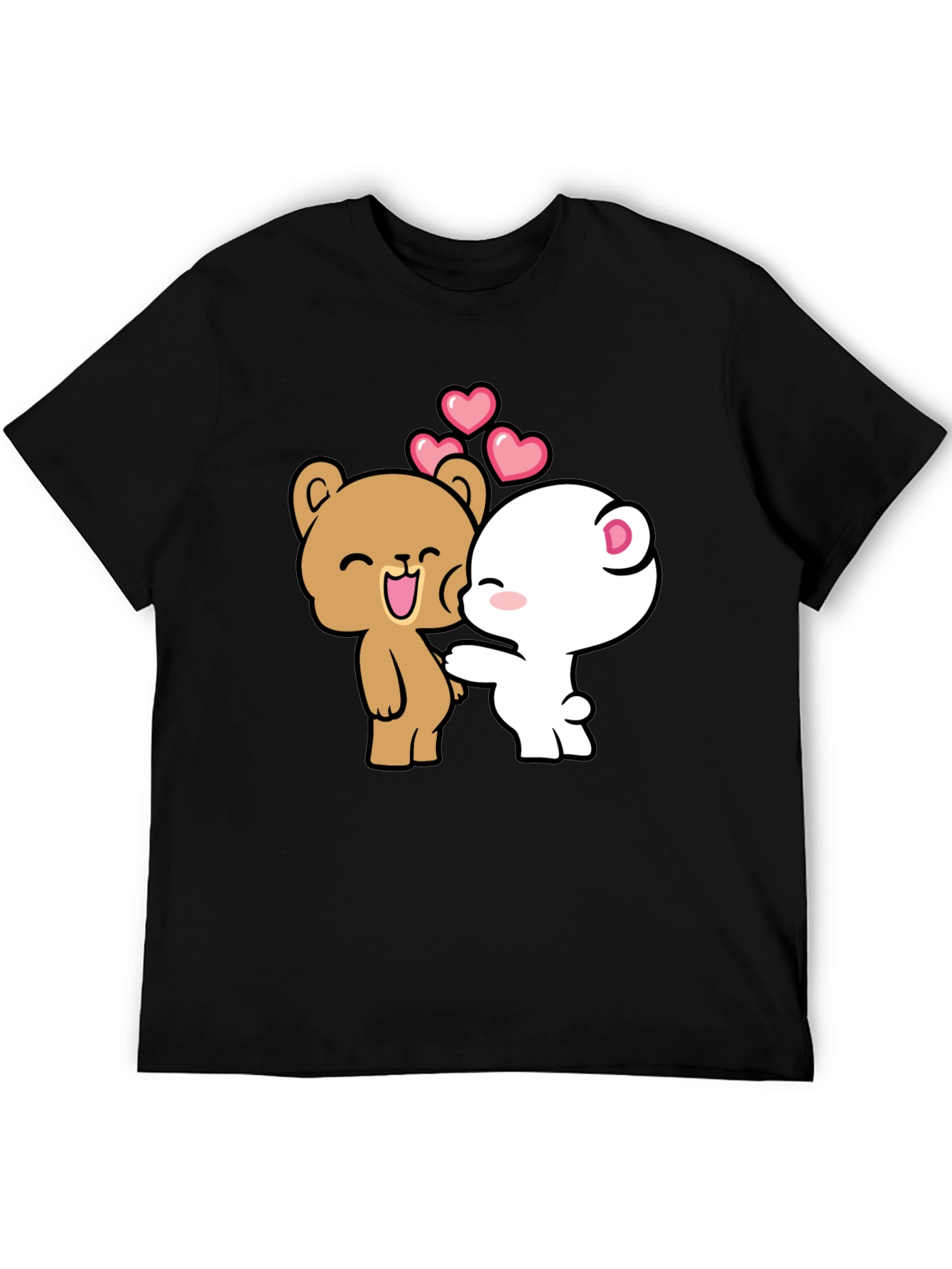 Cute Cartoon Bear Couple T-Shirt