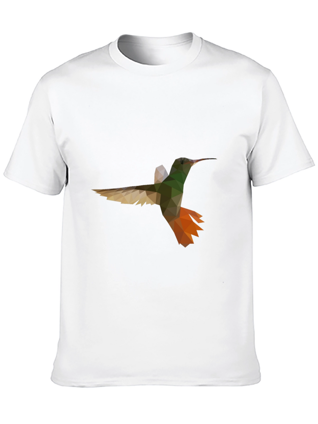Geometric Hummingbird Graphic Tee