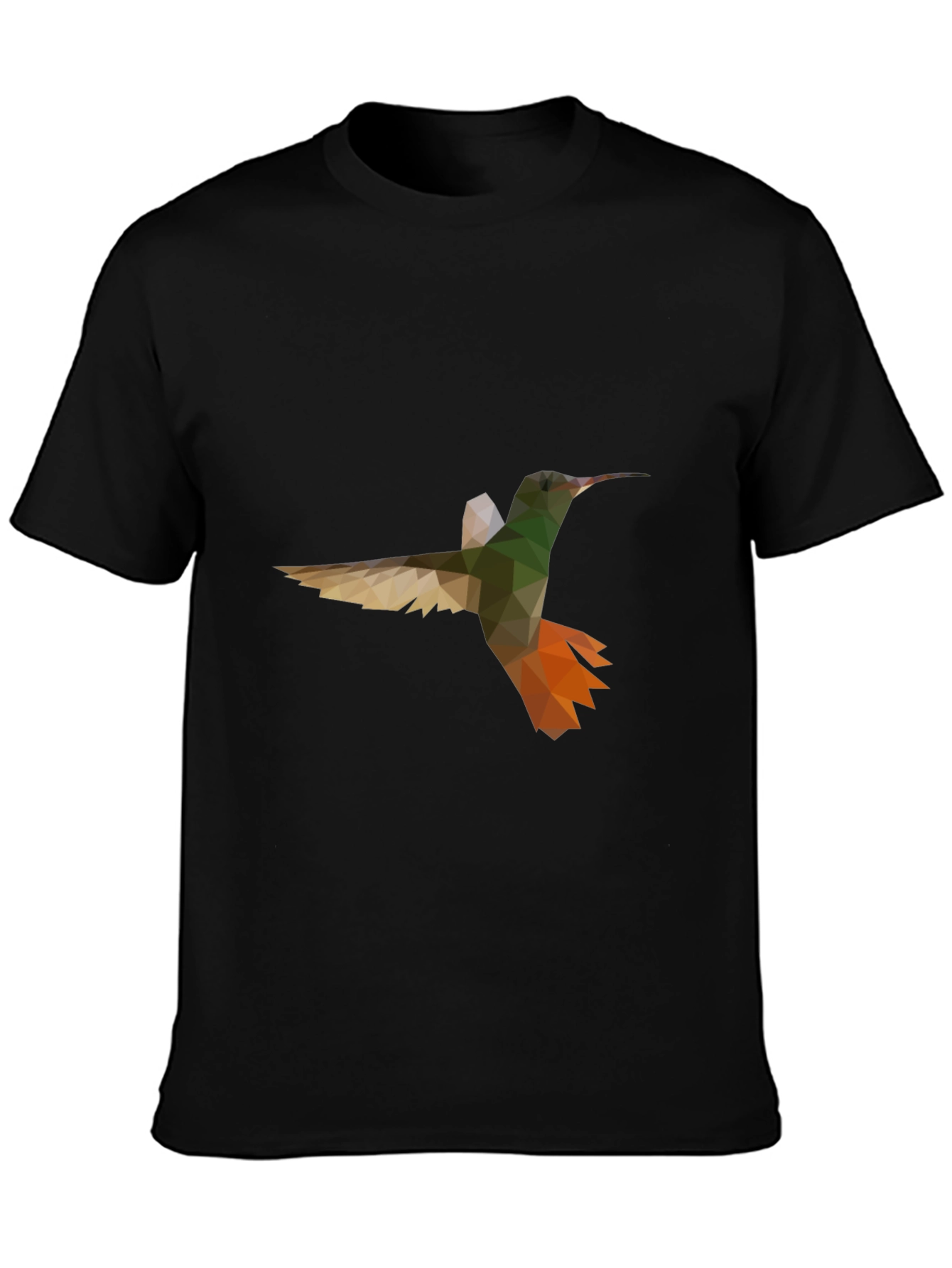 Geometric Hummingbird Graphic Tee