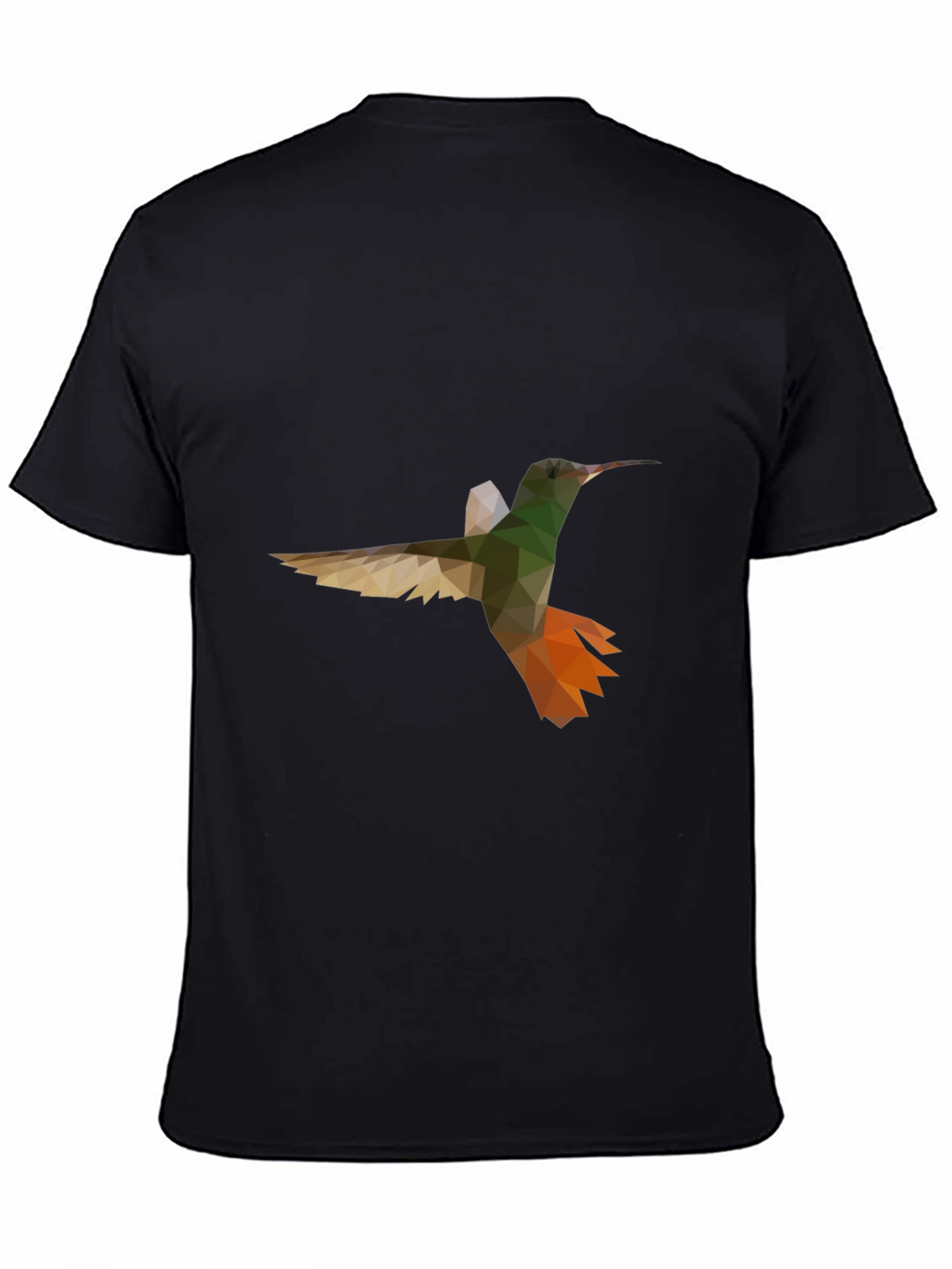 Geometric Hummingbird Graphic Tee