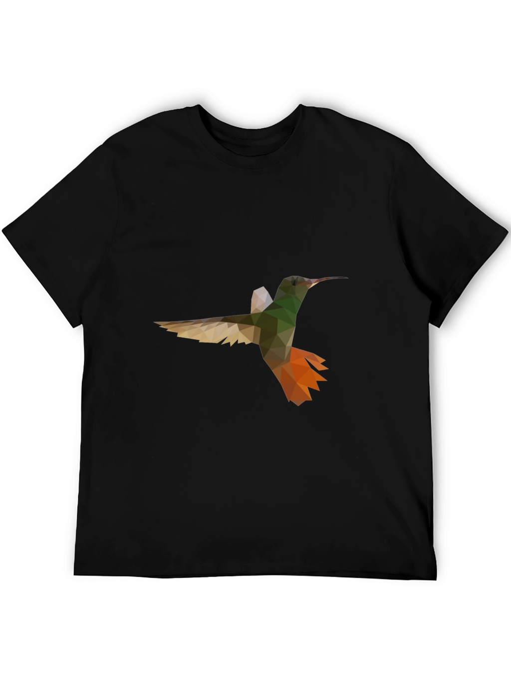 Geometric Hummingbird Graphic Tee
