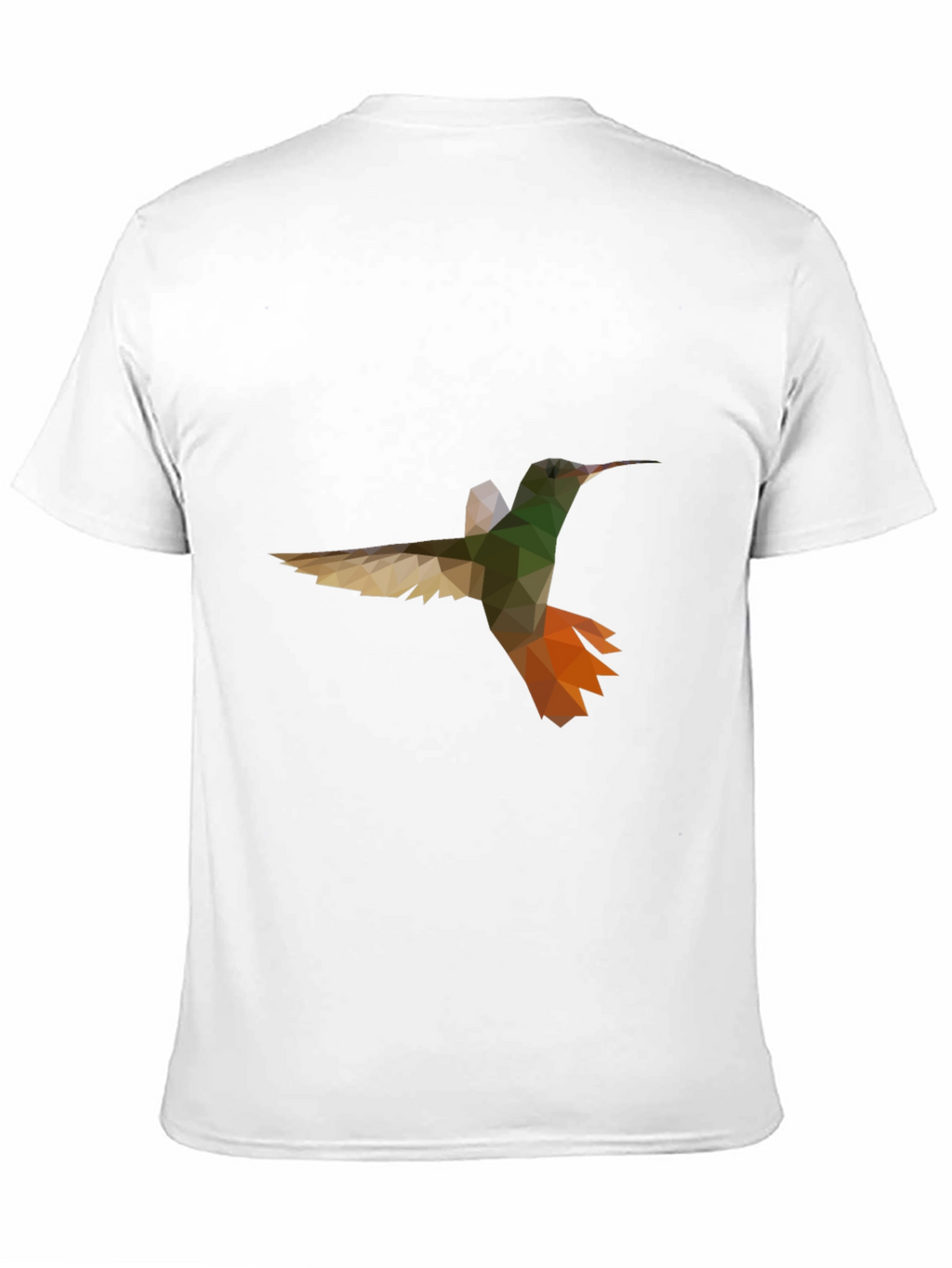Geometric Hummingbird Graphic Tee