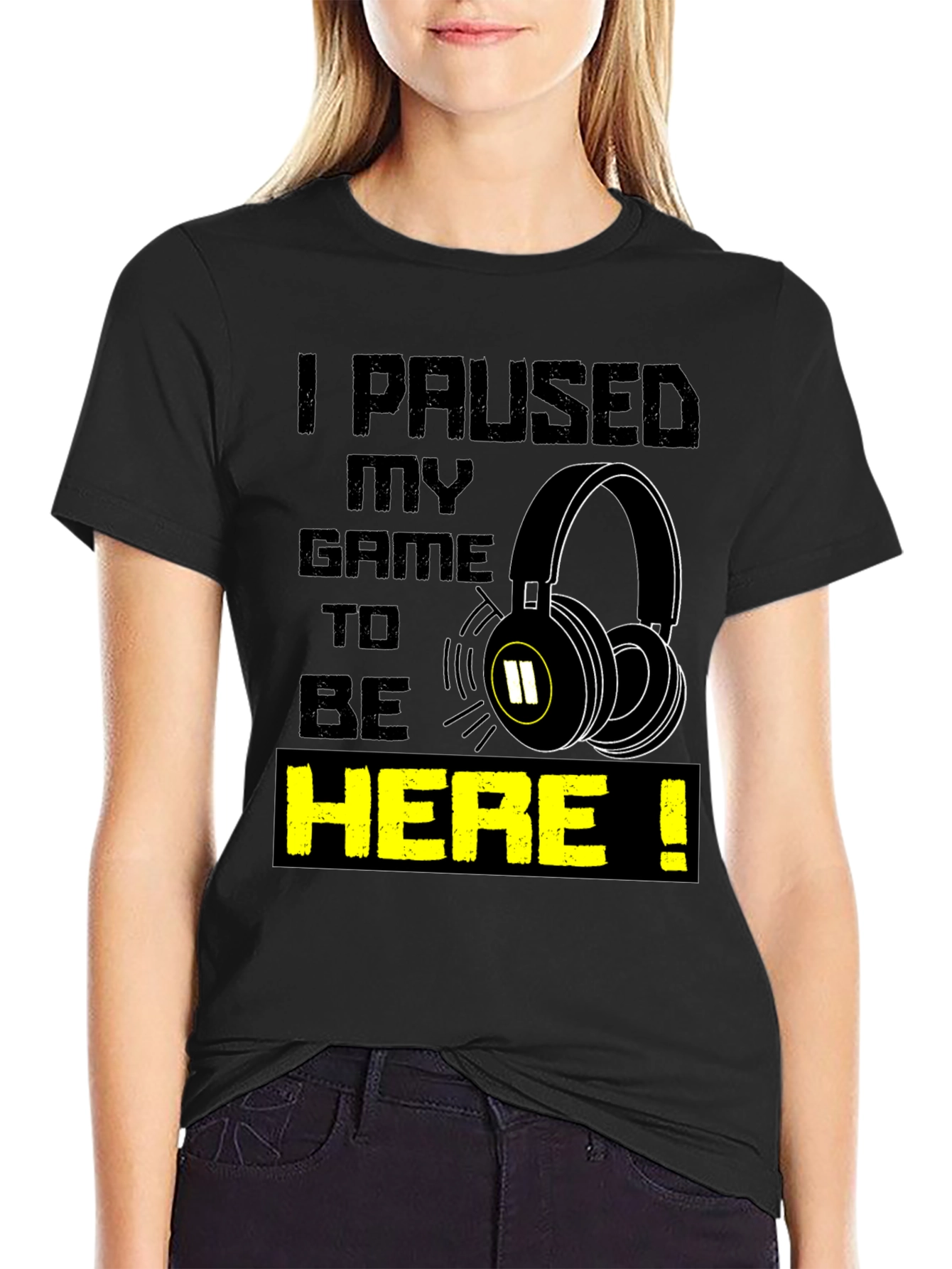 Gamer T-Shirt - I Paused My Game