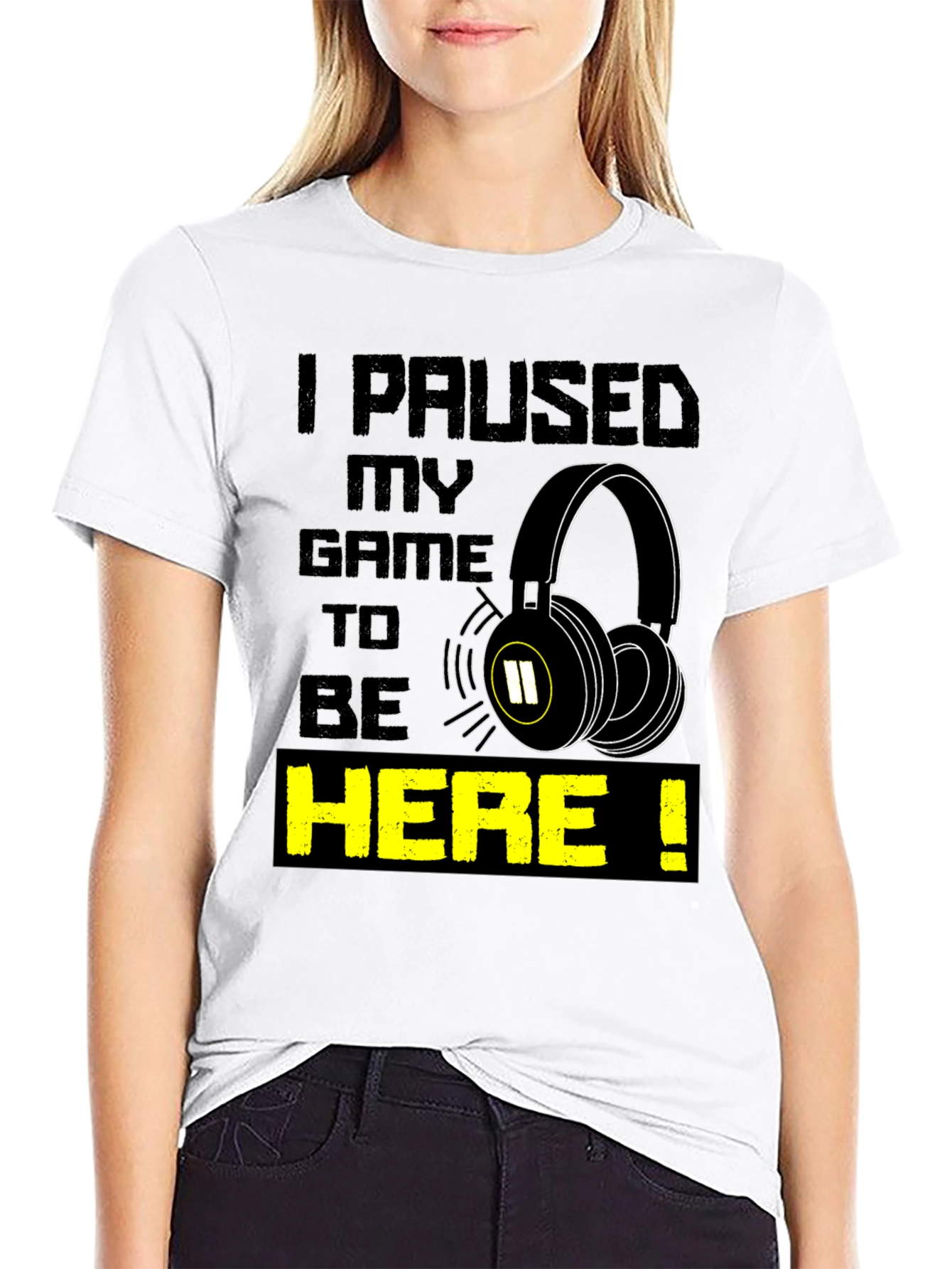 Gamer T-Shirt - I Paused My Game