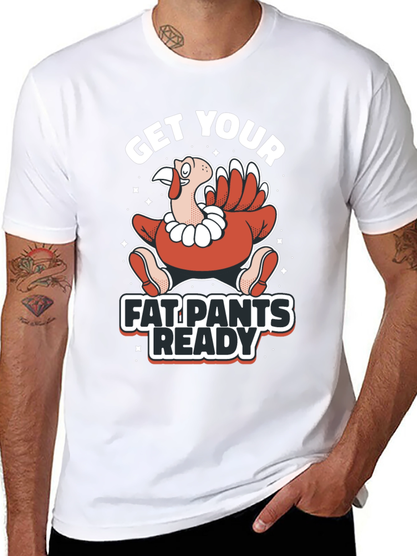 Get Your Fat Pants Ready Thanksgiving T-Shirt