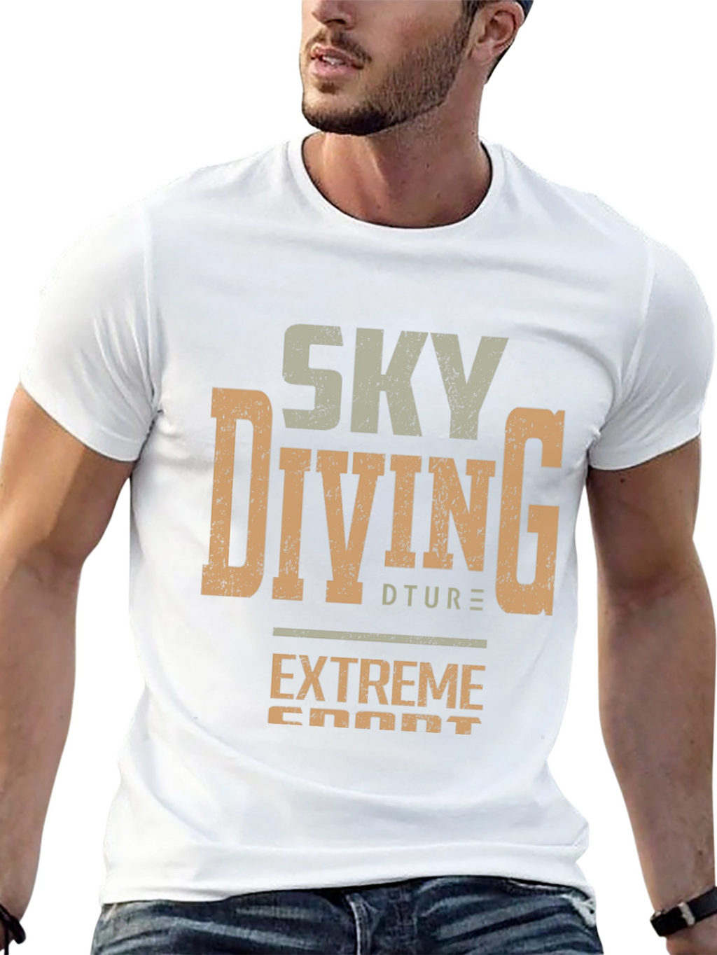Sky Diving T-Shirt - Extreme Sport Adventure Tee