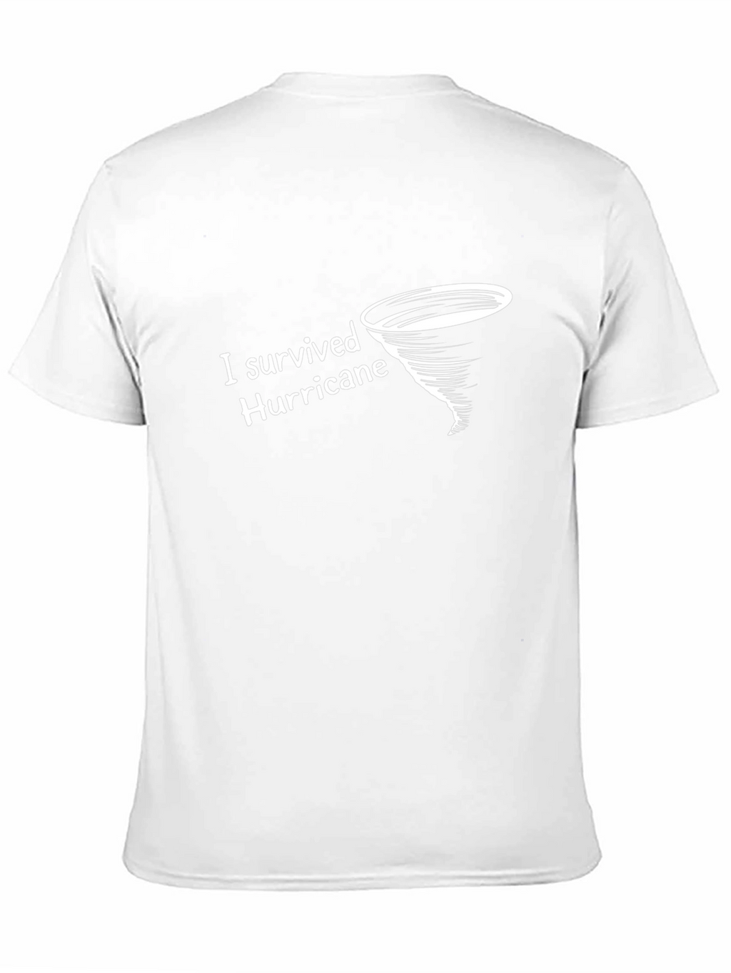 I Survived Hurricane Black T-Shirt