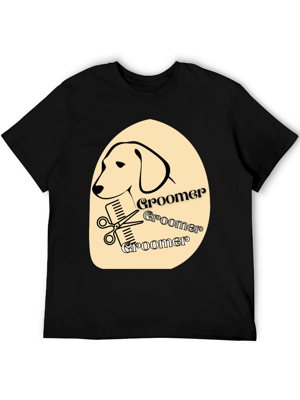 Dog Groomer T-Shirt - Stylish Pet Care Apparel