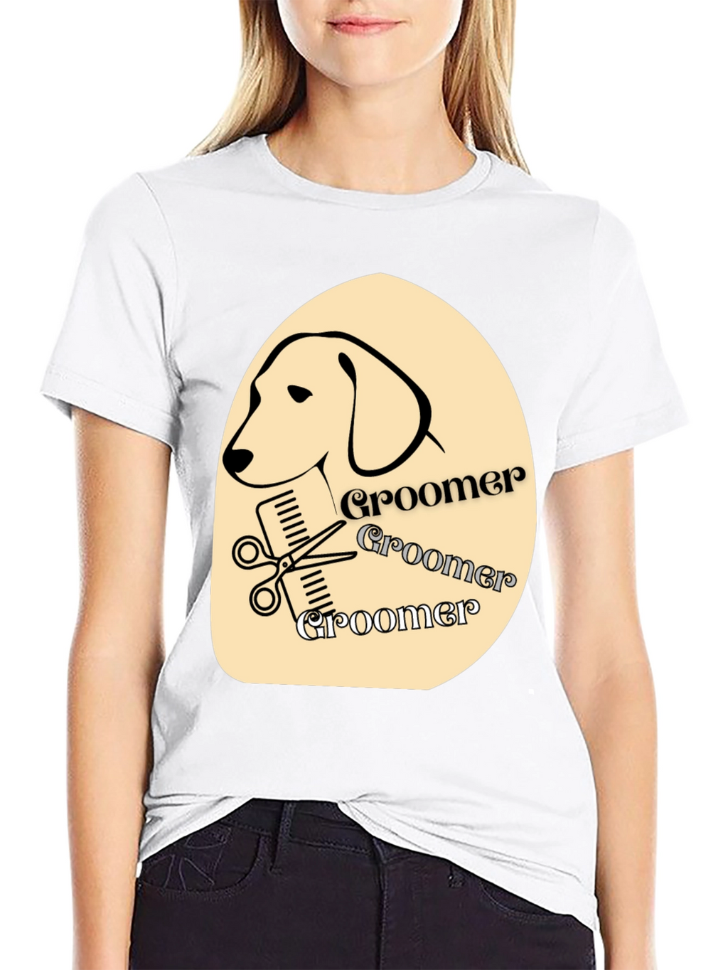 Dog Groomer T-Shirt - Stylish Pet Care Apparel
