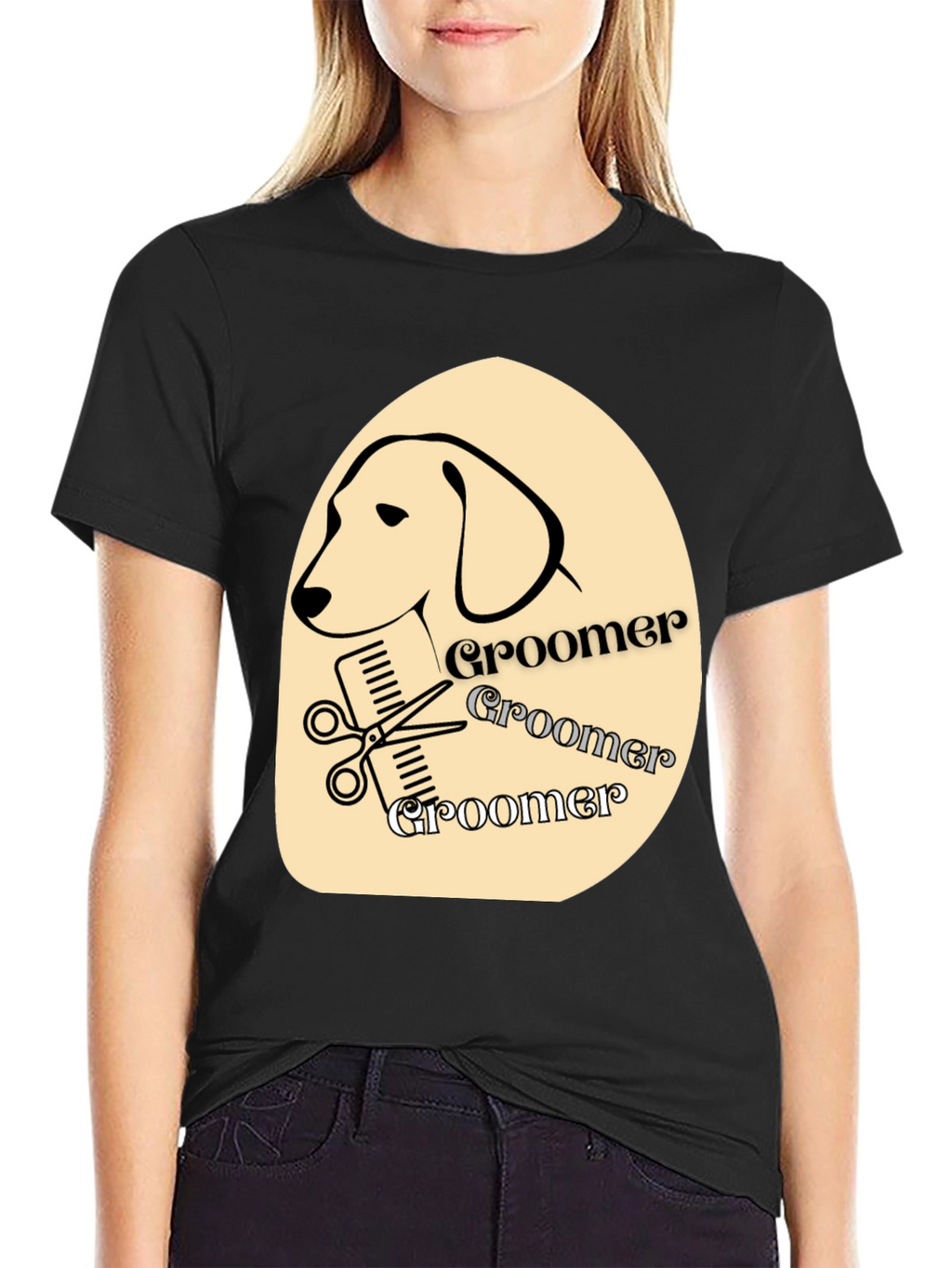 Dog Groomer T-Shirt - Stylish Pet Care Apparel