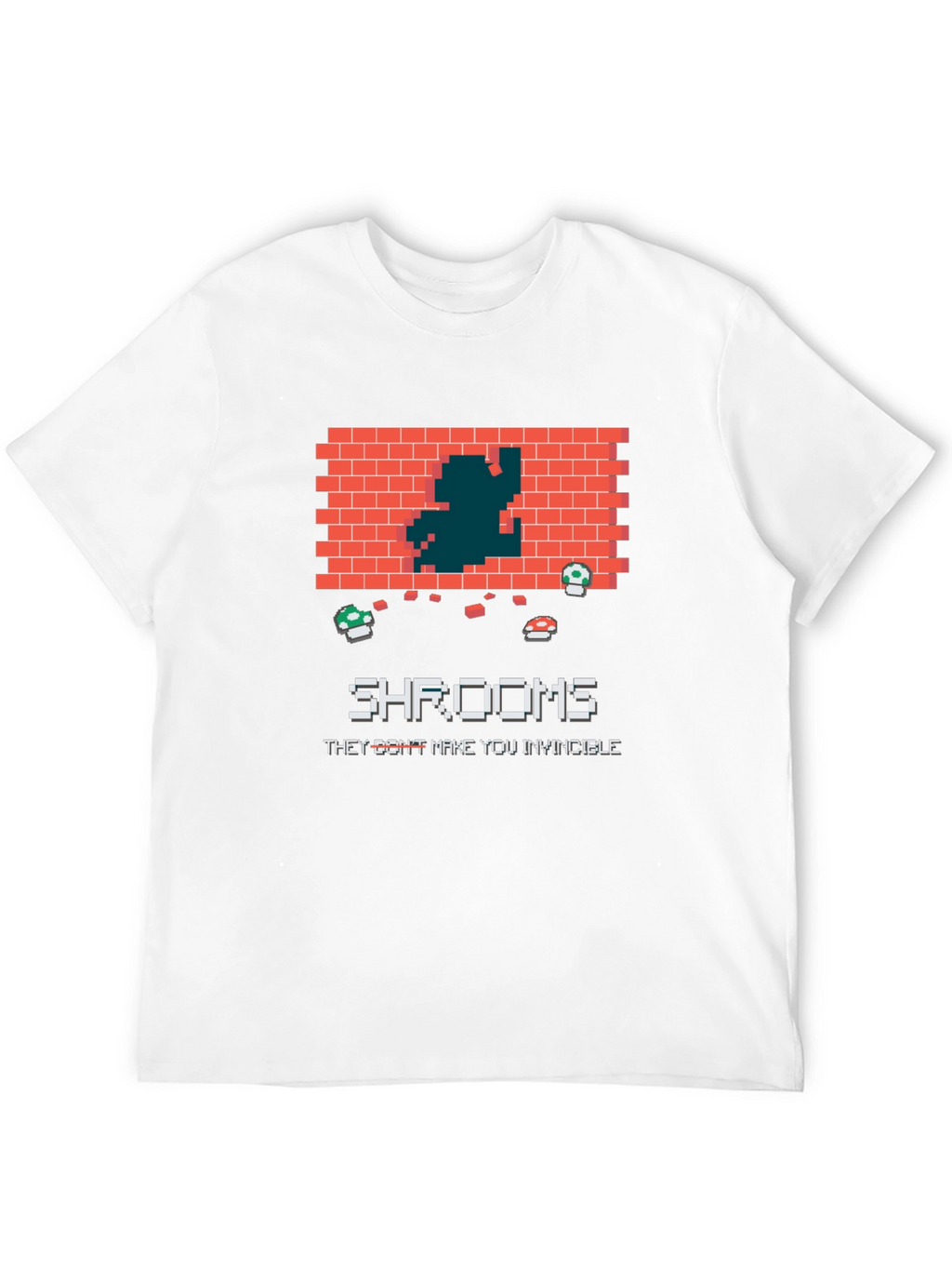 Retro Game Shrooms T-Shirt