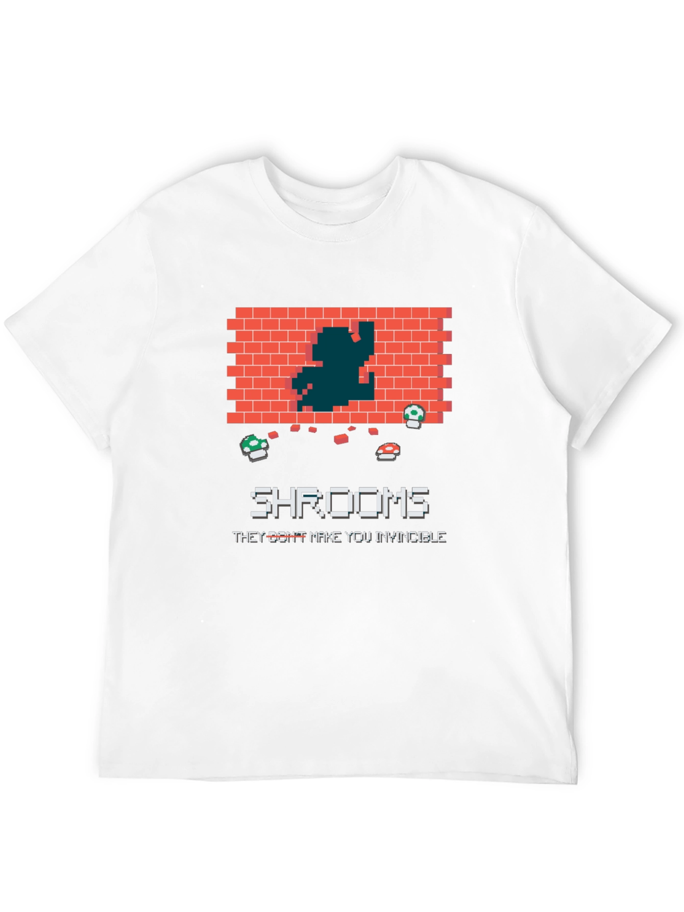 Retro Game Shrooms T-Shirt
