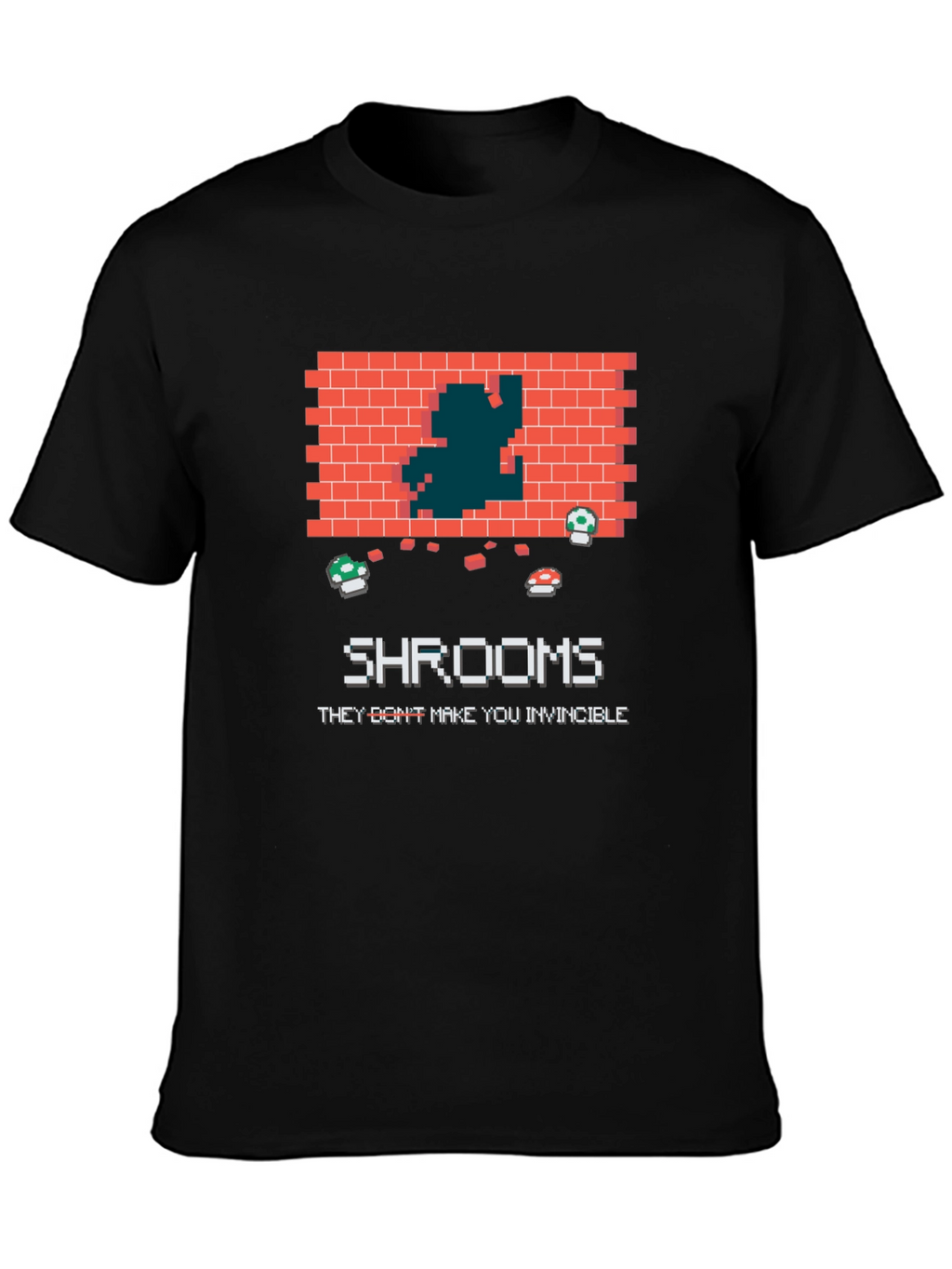 Retro Game Shrooms T-Shirt