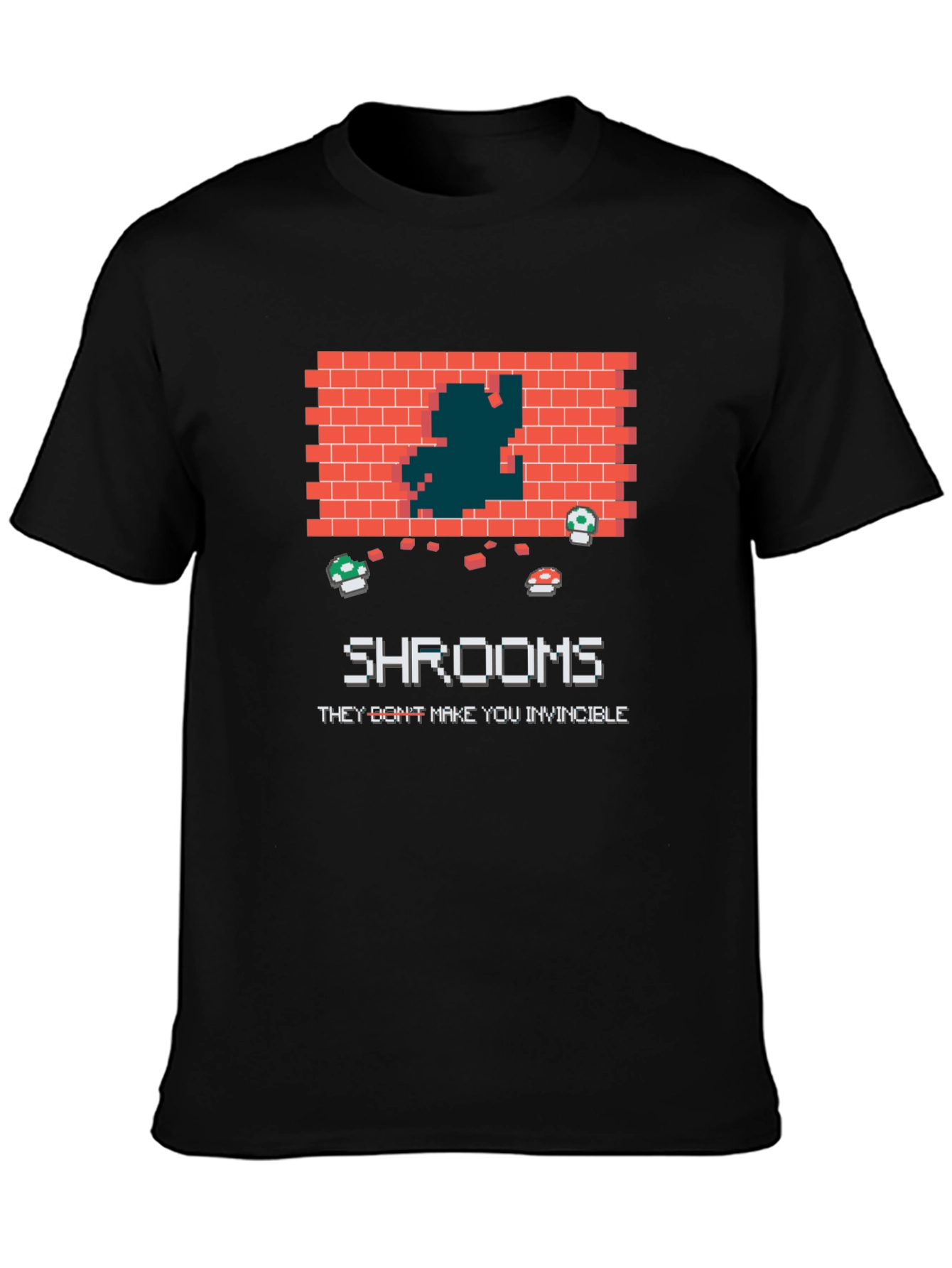 Retro Game Shrooms T-Shirt