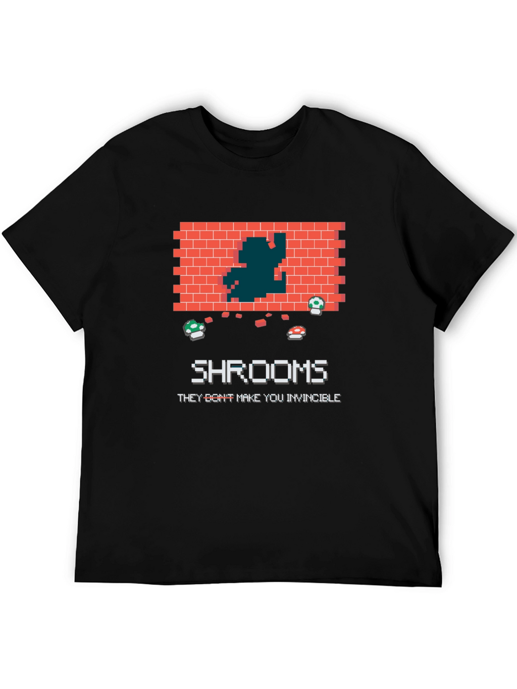 Retro Game Shrooms T-Shirt