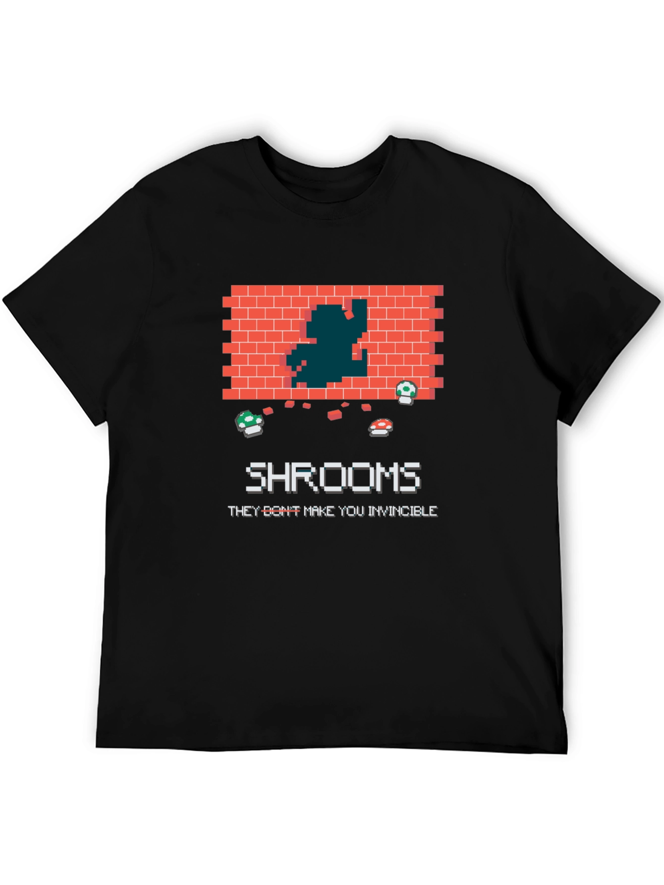 Retro Game Shrooms T-Shirt