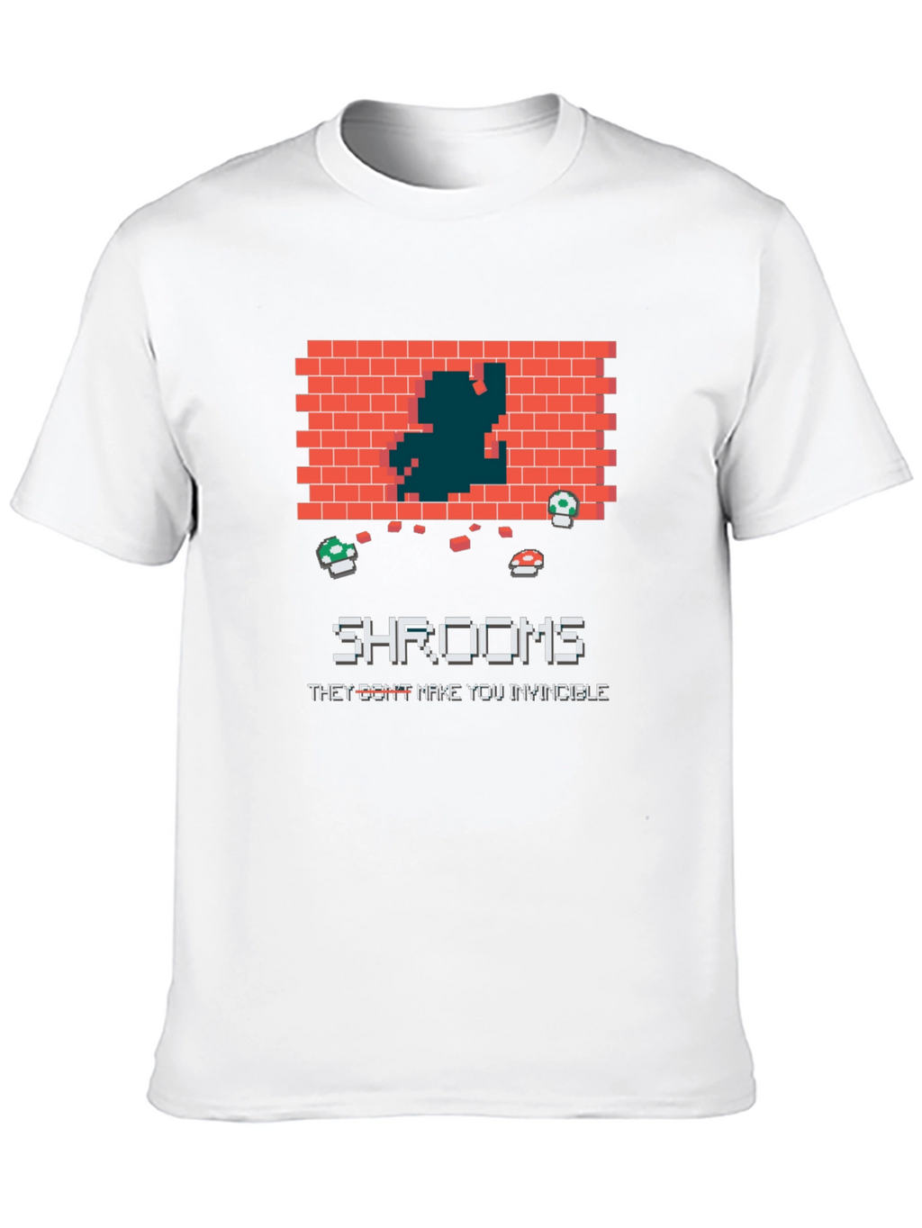 Retro Game Shrooms T-Shirt